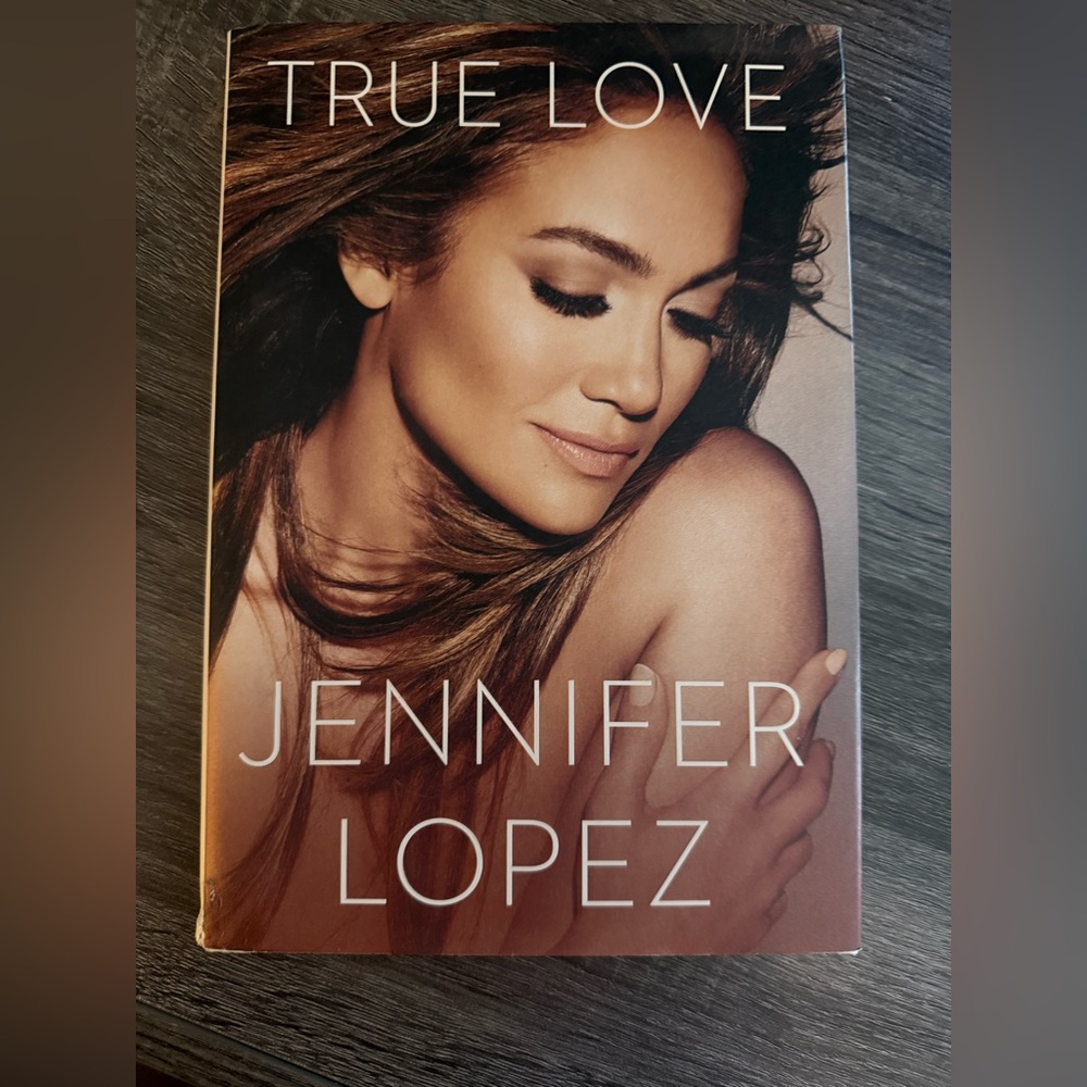 Jennifer Lopez True Love Book MEMOIR